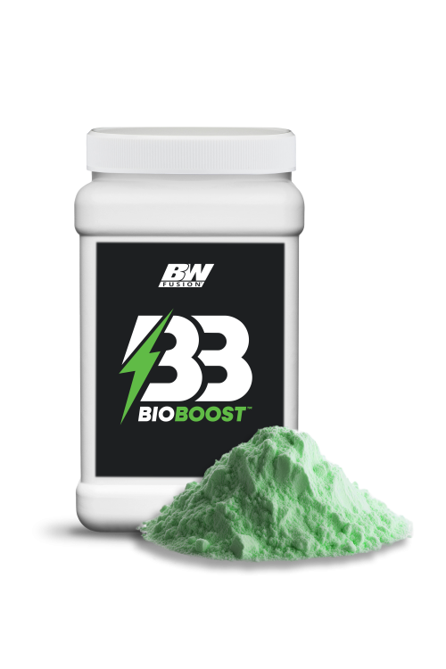 BioBoost Corn product logo and package
